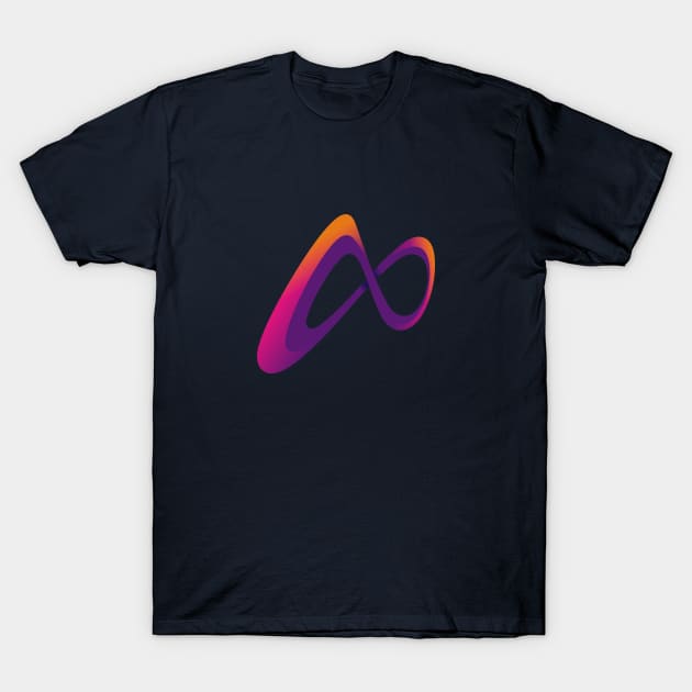 Alpha Infinity Letter A T-Shirt by GeeTee